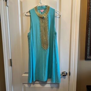 Lilly Pulitzer Jane Shift Dress in Ibiza Blue
